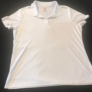 Closet closing!! NWOT Hanes Cool Dri Polo